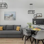 Exclusive And Modern Grey With Furnished Balcony In By Renters * Kołobrzeg